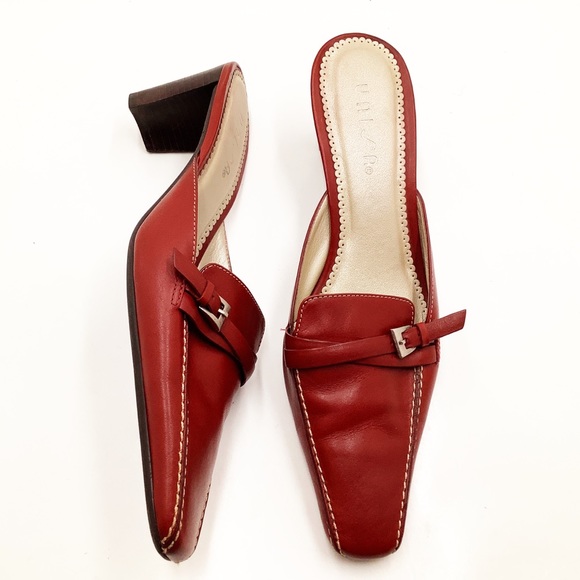 {Unisa} Leather Stitched Mules - Picture 5 of 7